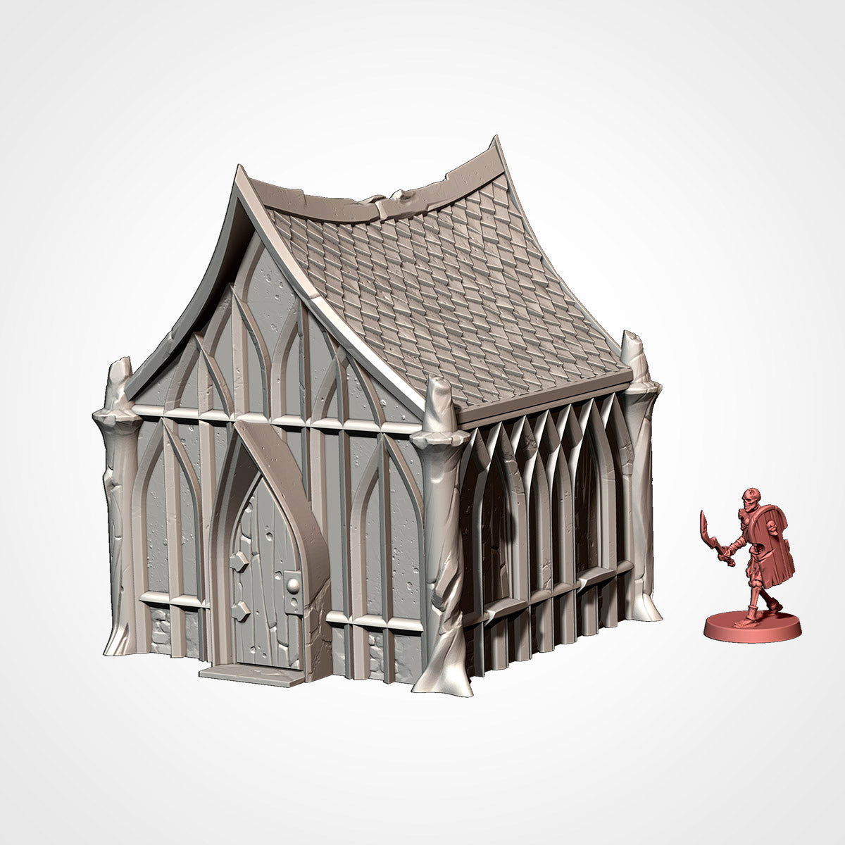 Wood Elf Village – Txarli Factory 3D Printed Tabletop Terrain (28-32mm) - image 1