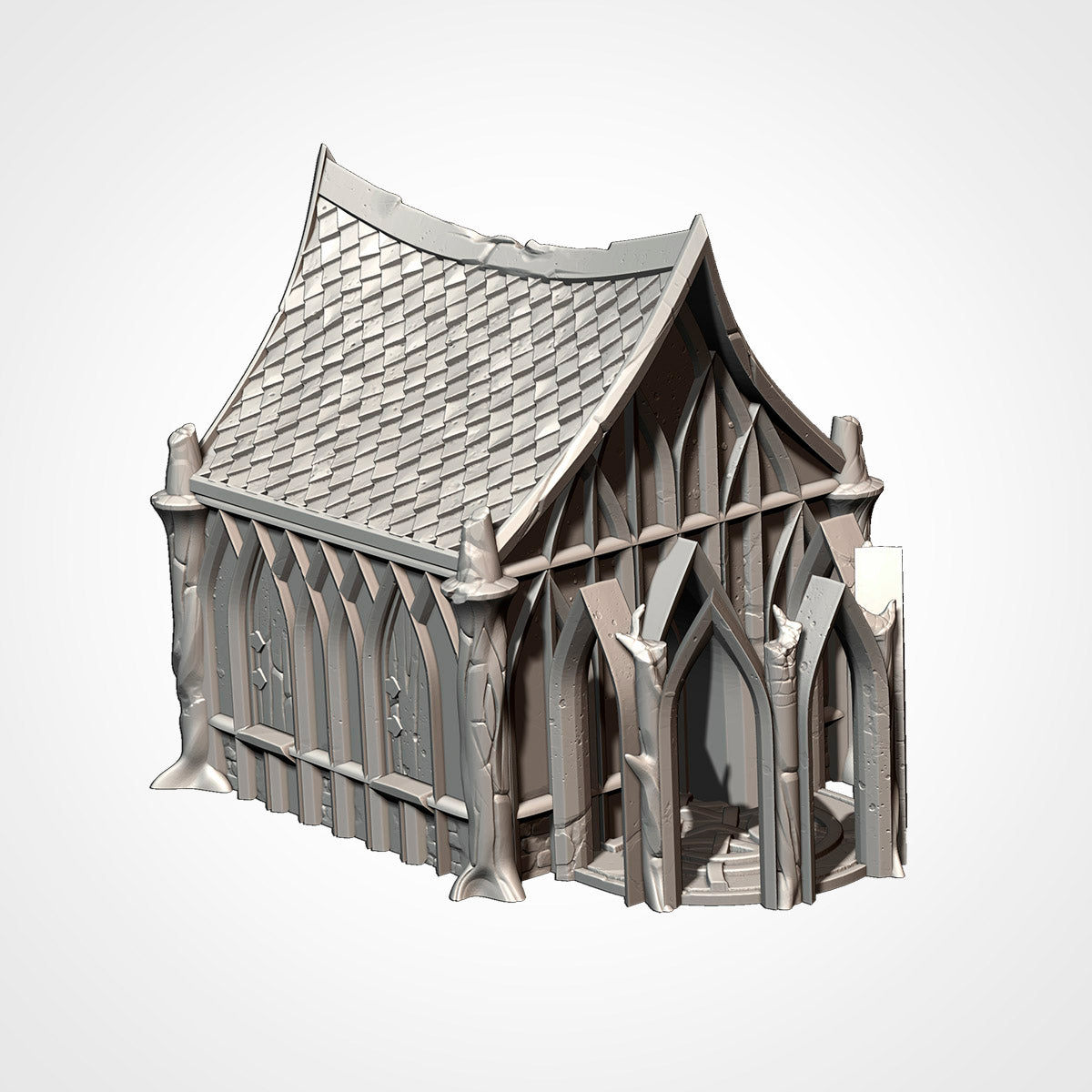 Wood Elf Village – Txarli Factory 3D Printed Tabletop Terrain (28-32mm) - image 2
