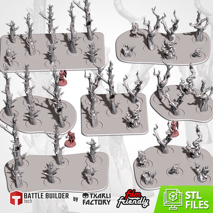 Dead Forests – Txarli Factory 3D Printed Tabletop Terrain (28-32mm) - image 3