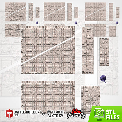 Layouts (Templates) 11th – Txarli Factory 3D Printed Tabletop Terrain (28-32mm) - image 3