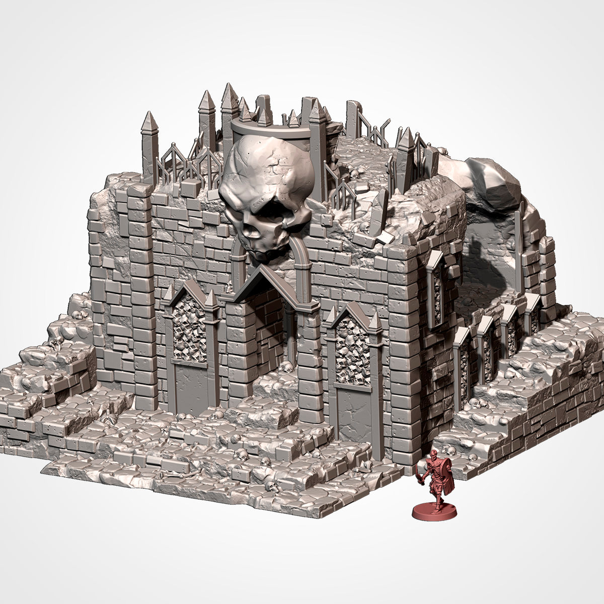 Cursed Mausoleum – Txarli Factory 3D Printed Tabletop Terrain (28-32mm) - image 4