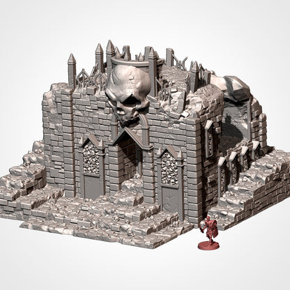Cursed Mausoleum – Txarli Factory 3D Printed Tabletop Terrain (28-32mm) - image 4