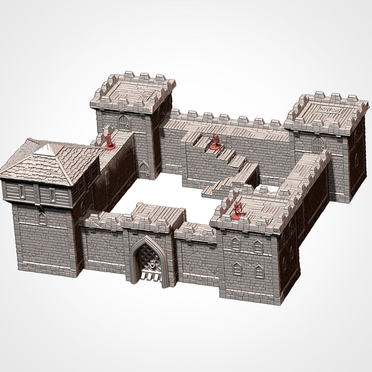 Classic Fortress – Txarli Factory 3D Printed Tabletop Terrain (28-32mm) - image 4