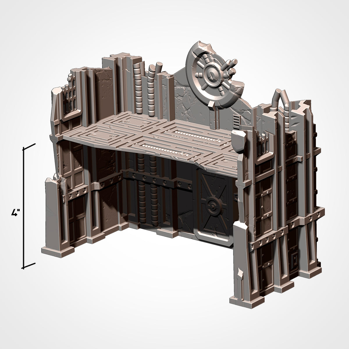 Industrial Ruins GW 10th – Txarli Factory 3D Printed Tabletop Terrain (28-32mm) - image 5