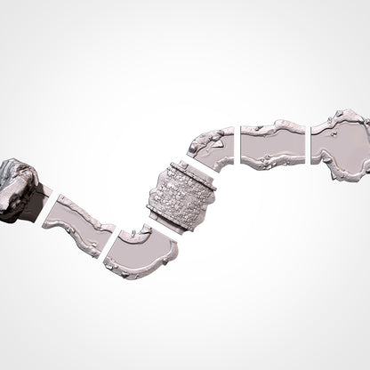 Classic Modular River – Txarli Factory 3D Printed Tabletop Terrain (28-32mm) - image 6