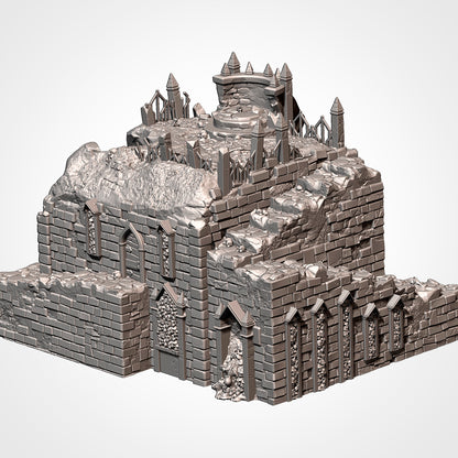 Cursed Mausoleum – Txarli Factory 3D Printed Tabletop Terrain (28-32mm) - image 6