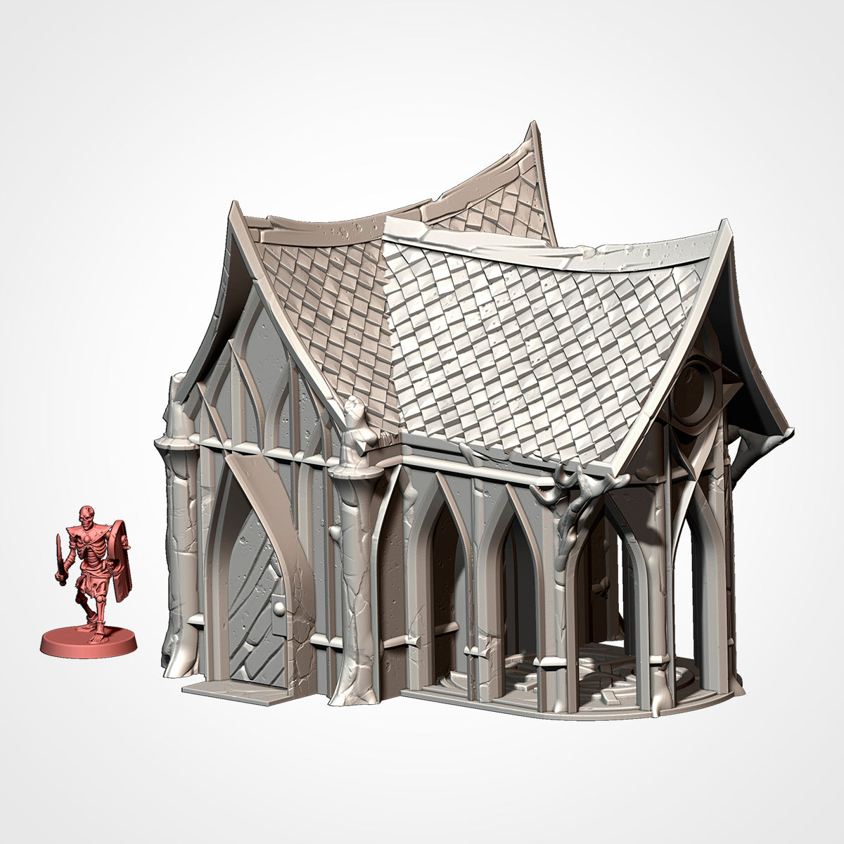 Wood Elf Village – Txarli Factory 3D Printed Tabletop Terrain (28-32mm) - image 6