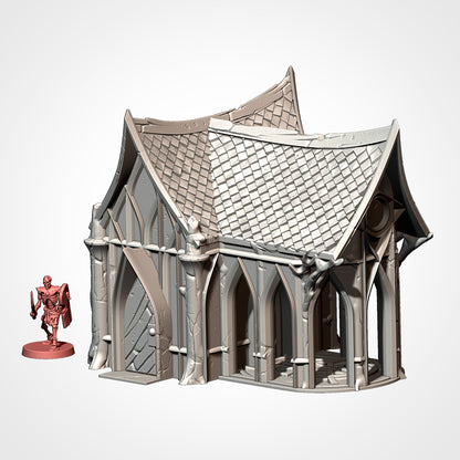 Wood Elf Village – Txarli Factory 3D Printed Tabletop Terrain (28-32mm) - image 6