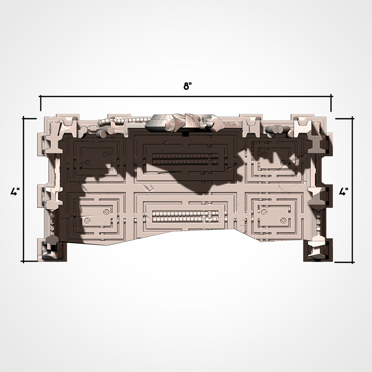 Industrial Ruins GW 10th – Txarli Factory 3D Printed Tabletop Terrain (28-32mm) - image 6