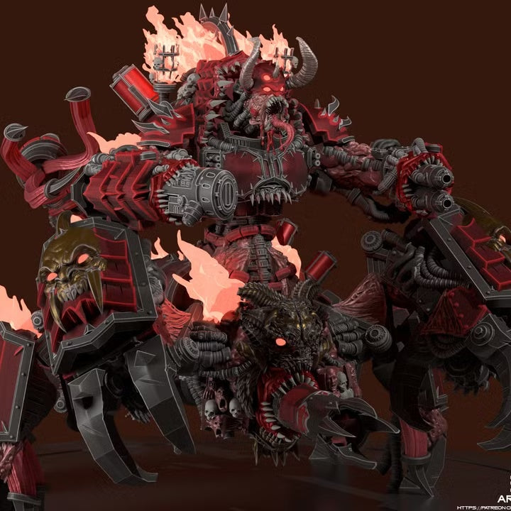 Infernal Crab Engine miniature detail, view 2
