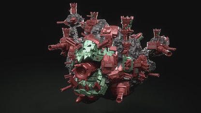 Orc Death Star 100mm - 500mm  Titan Proxy {By 3dArtGuy}