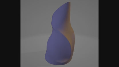 The Quiet Spiral Vase