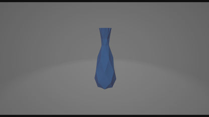 The Twist Nouveau – Geometric Modern Vase by Decorartor