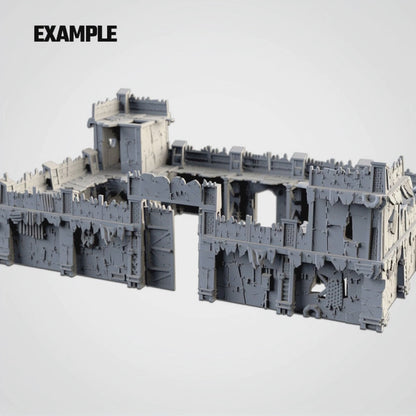 The Last Forts Junkyard Modular Terrain Mega Set or Pieces {By TxarliFactory}