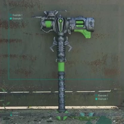 Necron Cosplay Hammer - Eternity Shatterer - The Eternal Forge Collection