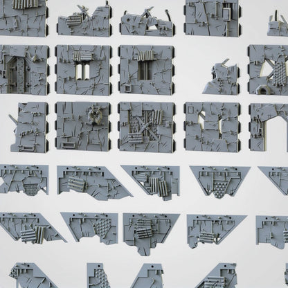 The Last Forts Junkyard Modular Terrain Mega Set or Pieces {By TxarliFactory}