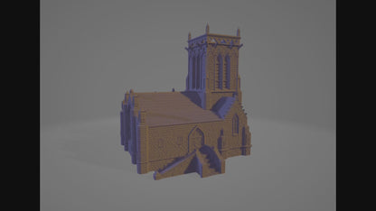 Sacred Place Terrain – Gothic Cathedral & Holy Grounds {by TxarliFactory}