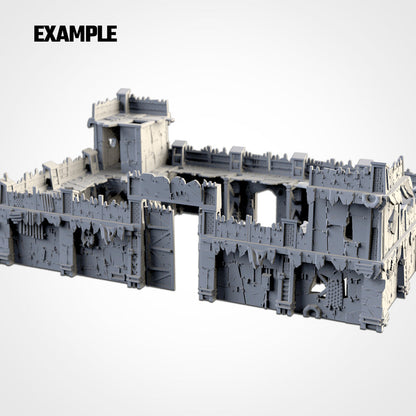 The Last Forts Junkyard Modular Terrain Mega Set or Pieces {By TxarliFactory}