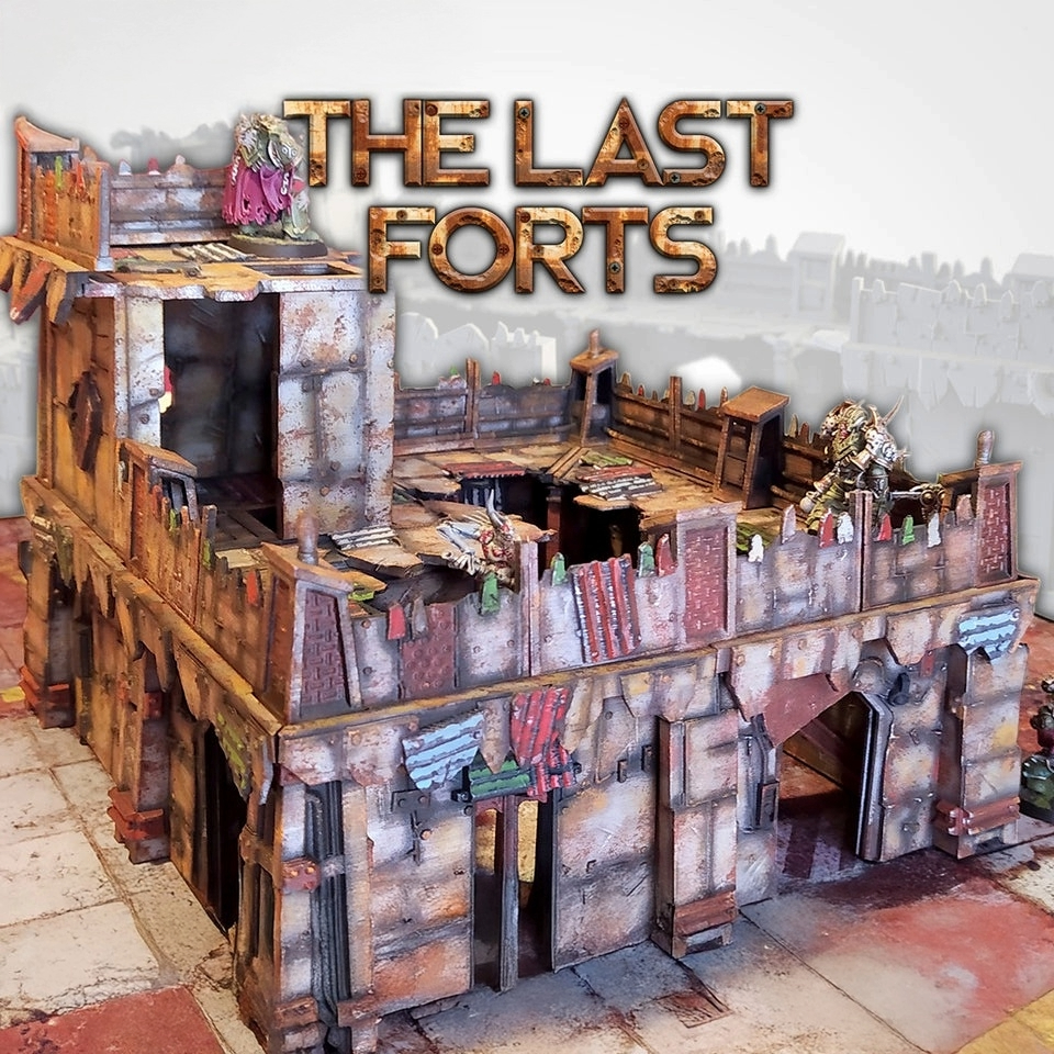 The Last Forts Junkyard Modular Terrain Mega Set or Pieces {By TxarliFactory}
