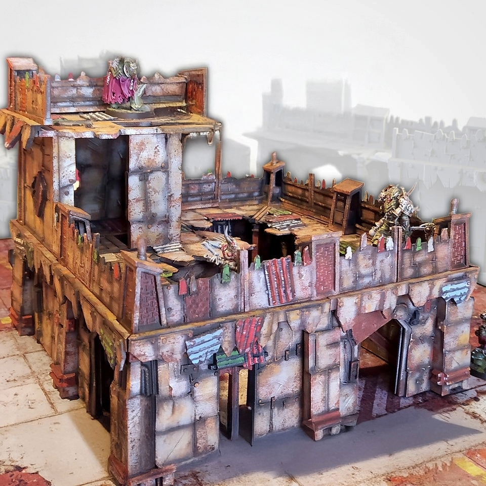 The Last Forts Junkyard Modular Terrain Mega Set or Pieces {By TxarliFactory}