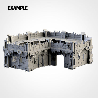 The Last Forts Junkyard Modular Terrain Mega Set or Pieces {By TxarliFactory}